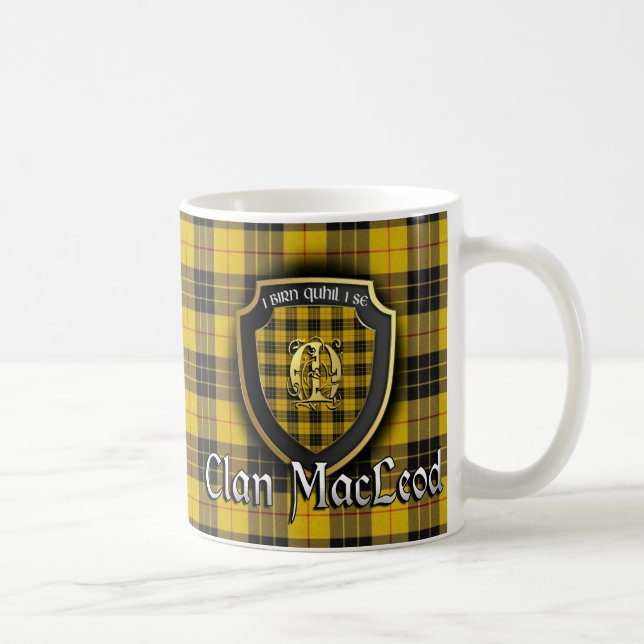 Clan MacLeod der schottischen stolzen Kaffeetasse (Rechts)