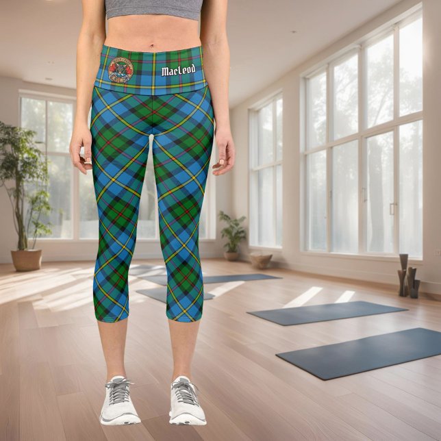 Clan MacLeod Hunting Tartan Capri Leggings (Von Creator hochgeladen)