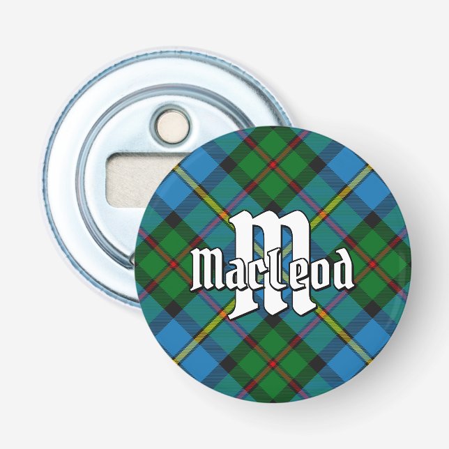 Clan MacLeod Hunting Tartan Flaschenöffner (Vorderseite)