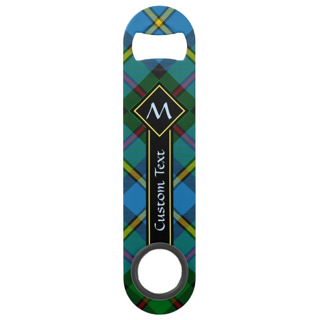 Clan MacLeod Hunting Tartan Speed Flaschenöffner (Vorderseite)