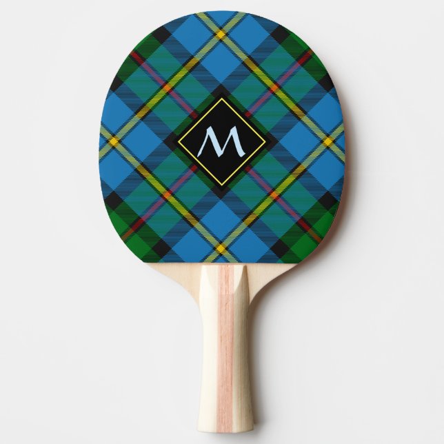 Clan MacLeod Hunting Tartan Tischtennis Schläger (Vorderseite)