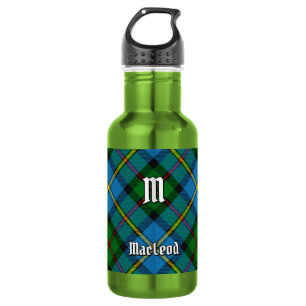 Clan MacLeod Jagdtartan Edelstahlflasche