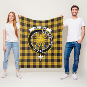 Clan MacLeod Lewis Ancient Tartan Kariert Fleecedecke