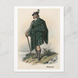 Clan MacLeod Postkarte