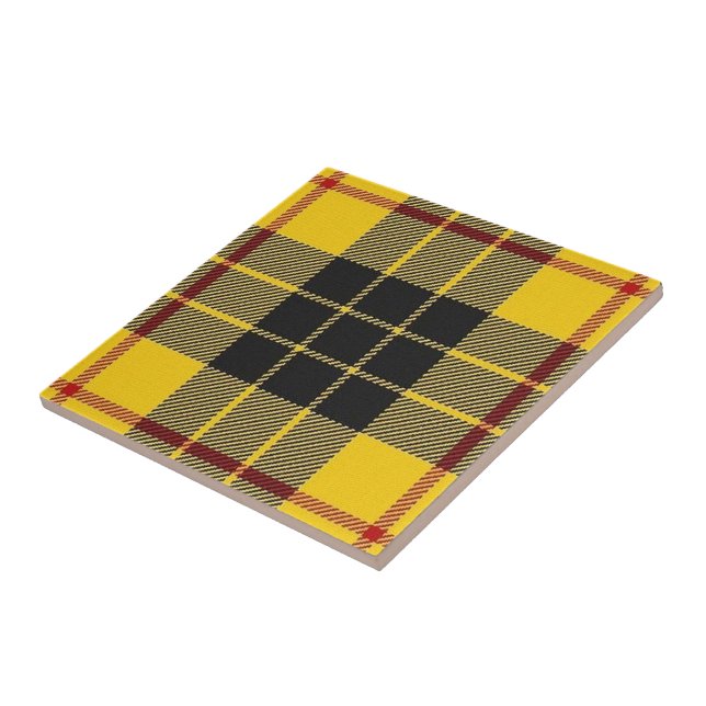 Clan MacLeod schottischer AusdrückeTartan Fliese (Seite)