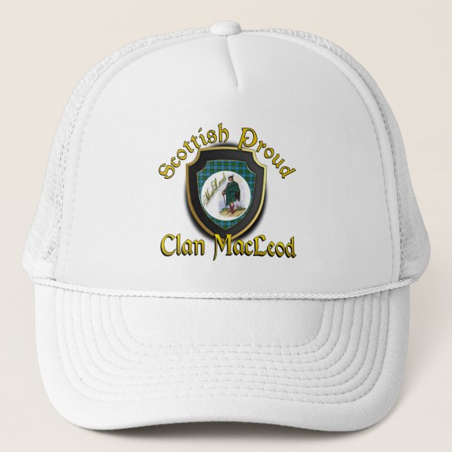Clan MacLeod Scottish Dynsty Cap Truckerkappe (Vorderseite)