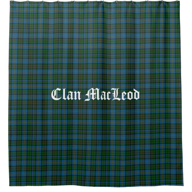Clan MacLeod Tartan Douche rideau (Devant)