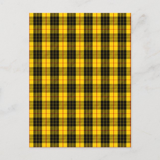 Clan MacLeod Tartan Postkarte (Vorderseite)