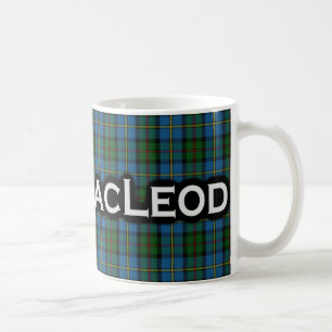 Clan MacLeod Tartan Scottish Kaffeetasse