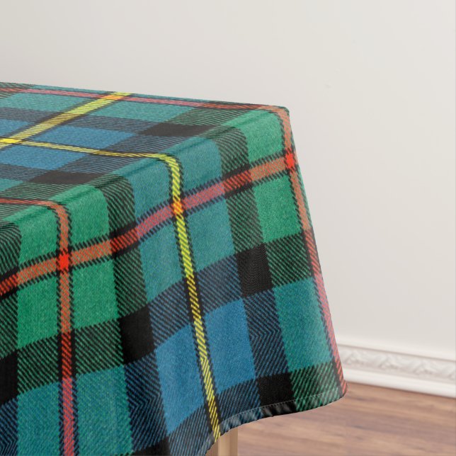 Clan MacLeod von Harris Blue Green Tartan Tischdecke (Beispiel)