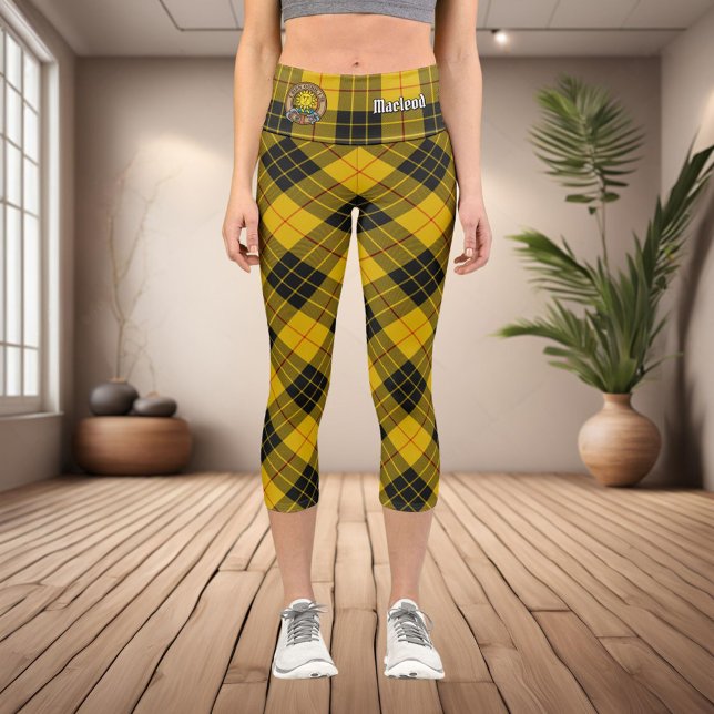 Clan Macleod von Lewis Tartan Capri Leggings (Von Creator hochgeladen)