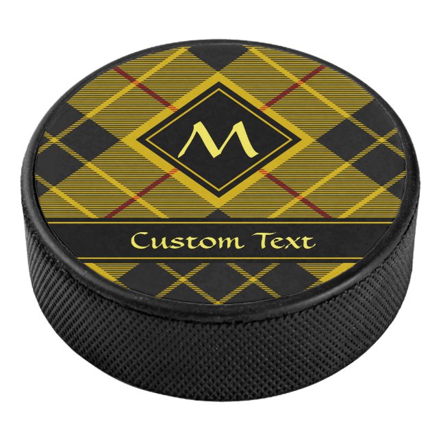 Clan Macleod von Lewis Tartan Eishockey Puck (3/4)