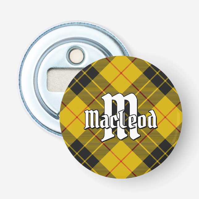 Clan Macleod von Lewis Tartan Flaschenöffner (Vorderseite)