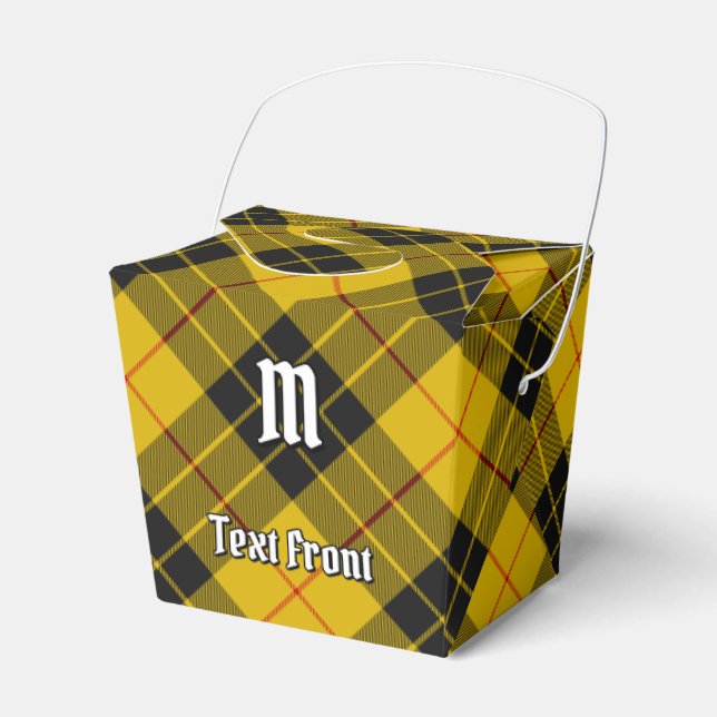 Clan Macleod von Lewis Tartan Geschenkschachtel (Vorderseite)