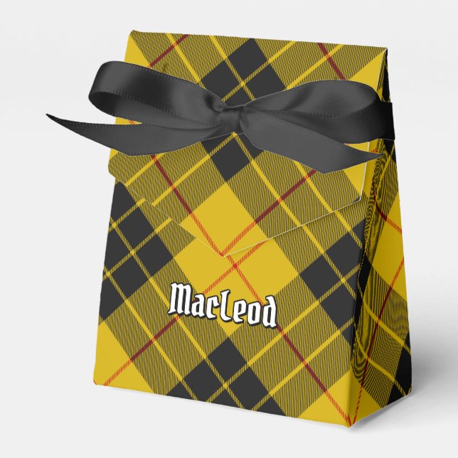 Clan Macleod von Lewis Tartan Geschenkschachtel (Vorderseite)