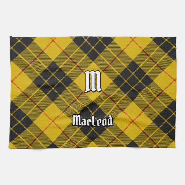Clan Macleod von Lewis Tartan Geschirrtuch (Horizontal)