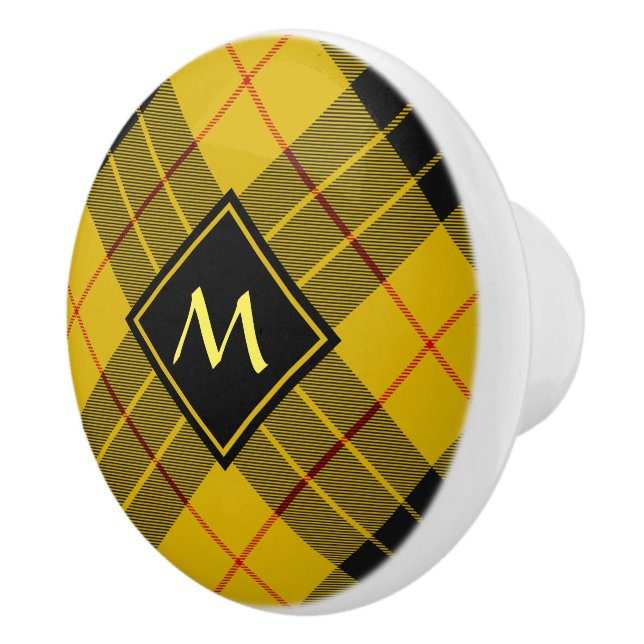 Clan Macleod von Lewis Tartan Keramikknauf (Rechts)