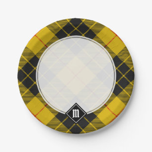 Clan Macleod von Lewis Tartan Pappteller