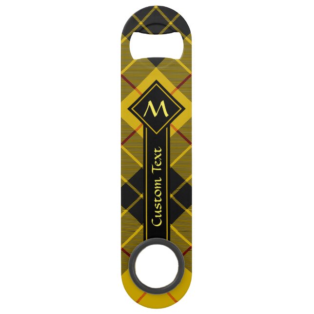 Clan Macleod von Lewis Tartan Speed Flaschenöffner (Vorderseite)