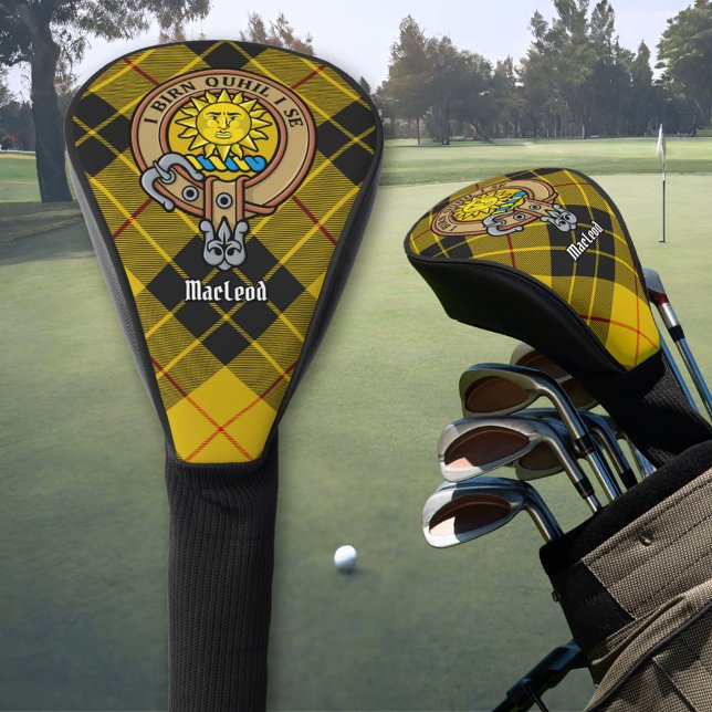 Clan MacLeod von Lewis Wappen Golf Headcover (Von Creator hochgeladen)