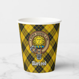 Clan MacLeod von Lewis Wappen Pappbecher