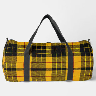 Clan MacLeod von Lewis Yellow Black Scottish Tarta Duffle Bag