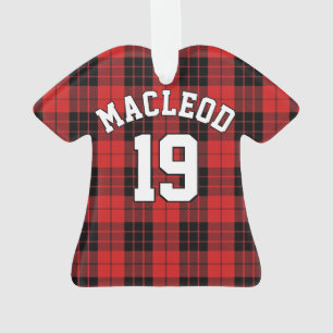 Clan MacLeod von Raasay Tartan Christmas Jersey Ornament