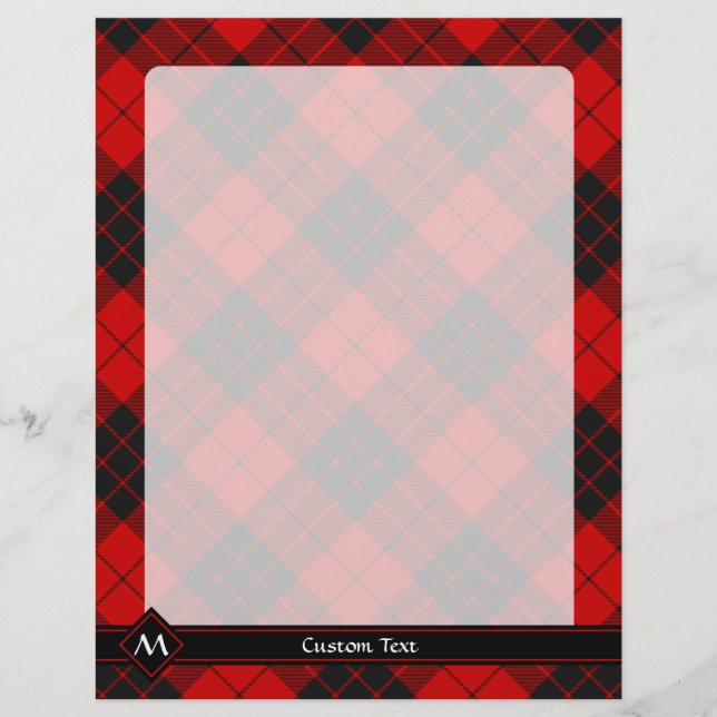 Clan Macleod von Raasay Tartan Flyer (Vorne)