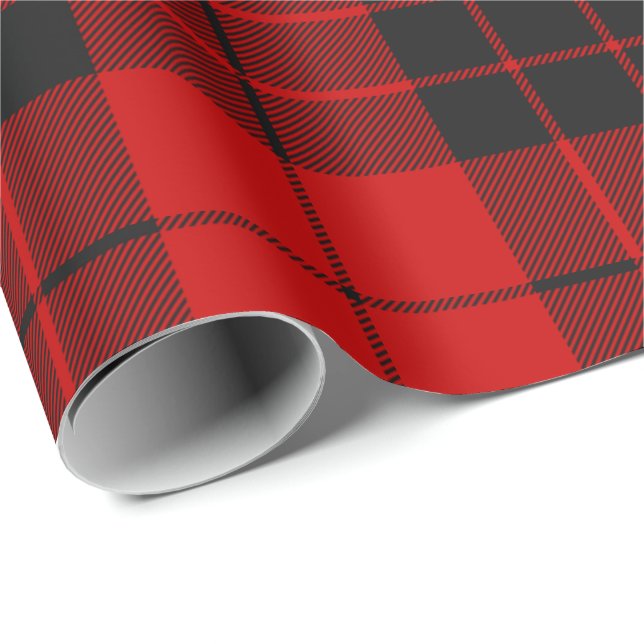 Clan Macleod von Raasay Tartan Geschenkpapier (Rolleneckpunkt)