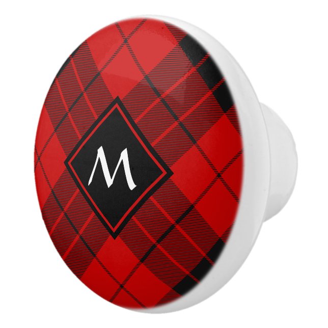 Clan Macleod von Raasay Tartan Keramikknauf (Rechts)