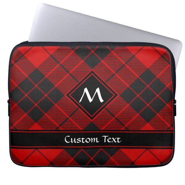 Clan Macleod von Raasay Tartan Laptopschutzhülle (Vorderseite)