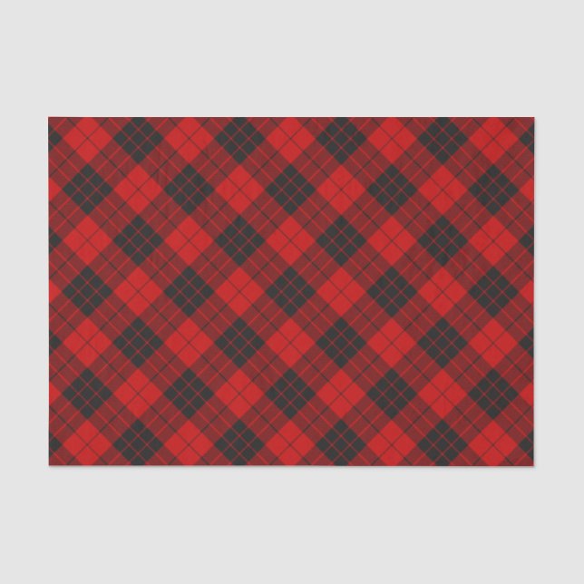 Clan Macleod von Raasay Tartan Seidenpapier (Vorderseite)