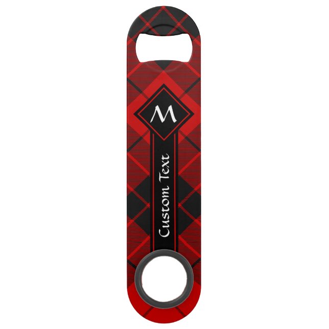 Clan Macleod von Raasay Tartan Speed Flaschenöffner (Vorderseite)