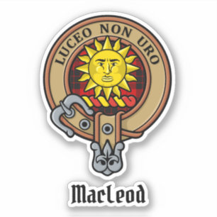 Clan MacLeod von Raasay Wappen Aufkleber