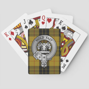 Clan MacLeod Wappen & Tartan Spielkarten
