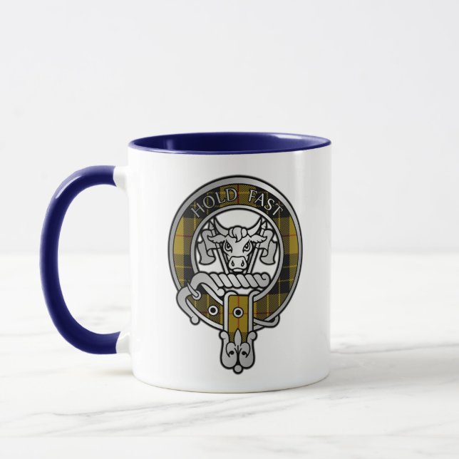 Clan MacLeod Wappen & Tartan Tasse (Links)