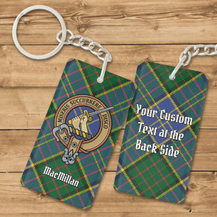 Clan MacMillan Crest sur la chasse Tartan
