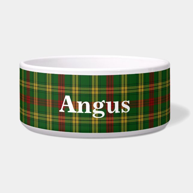 Clan MacMillan Custom Tartan Kariert Pet Bowl Napf (Vorderseite)