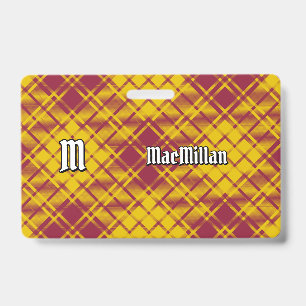 Clan MacMillan Dress Tartan Ausweis