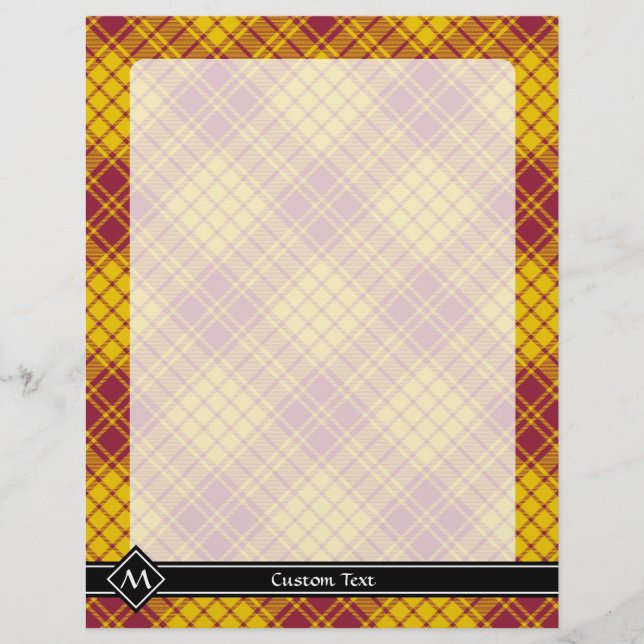 Clan MacMillan Dress Tartan Flyer (Vorne)