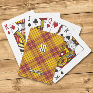 Clan MacMillan Dress Tartan Spielkarten