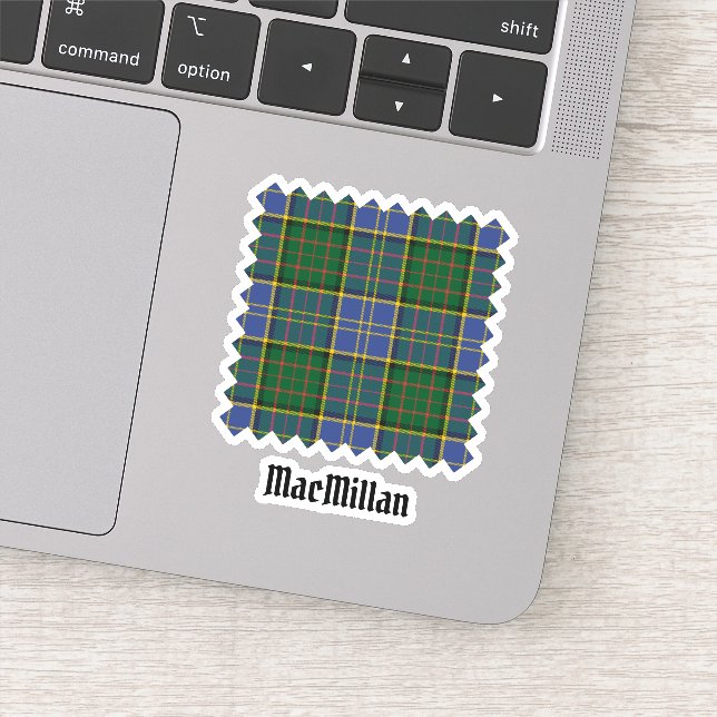 Clan MacMillan Hunting Tartan Aufkleber (Detail)