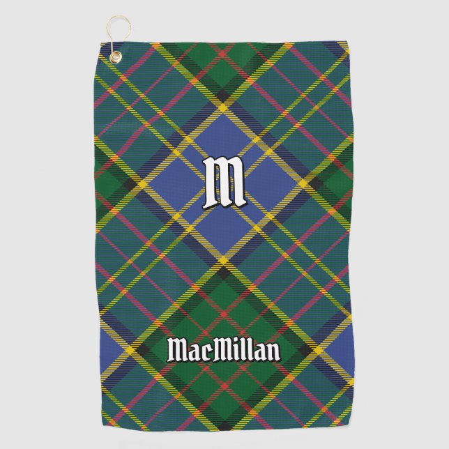 Clan MacMillan Hunting Tartan Golfhandtuch (Vorderseite)
