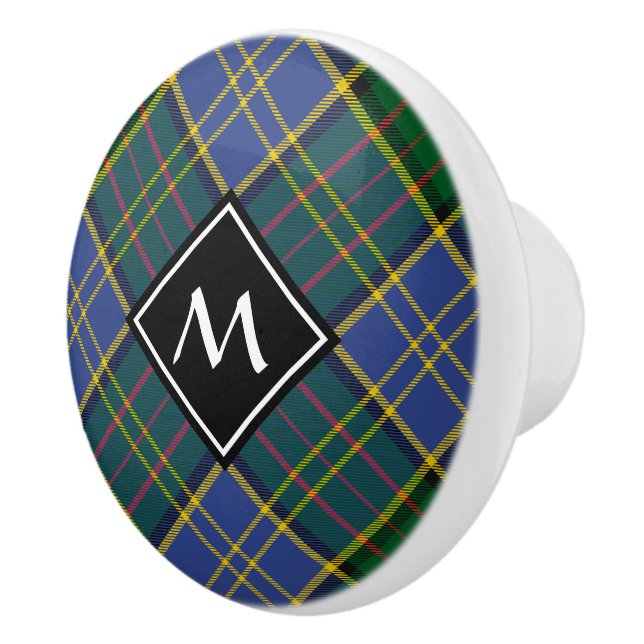 Clan MacMillan Hunting Tartan Keramikknauf (Rechts)