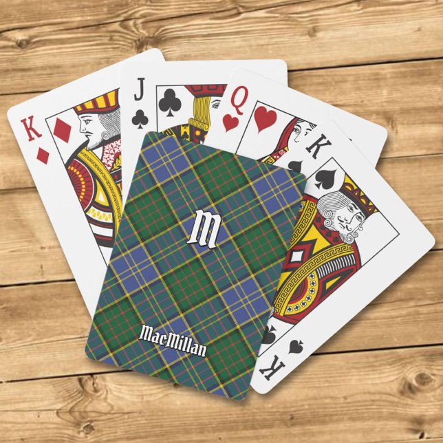 Clan MacMillan Hunting Tartan Spielkarten (Von Creator hochgeladen)