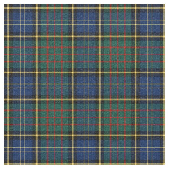 Clan MacMillan Modern Hunting Tartan Stoff (Nahaufnahme)