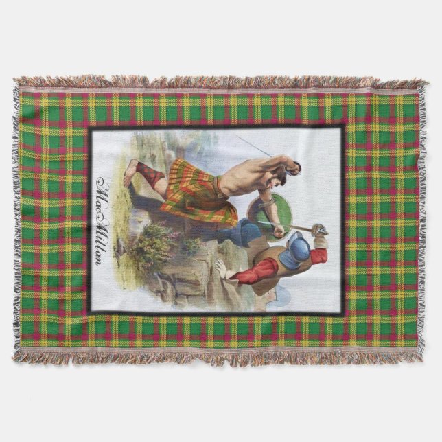 Clan MacMillan Old Scottish Dream Decke (Vorderseite)