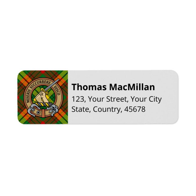 Clan MacMillan Tartan (Vorne)