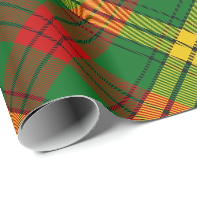Clan MacMillan Tartan Geschenkpapier (Rolleneckpunkt)