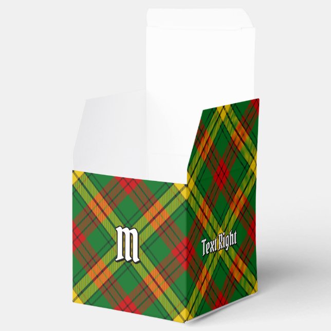 Clan MacMillan Tartan Geschenkschachtel (Geöffnet)